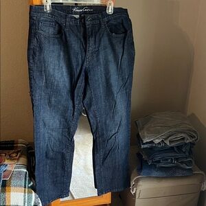 Kenneth Cole Dark Blue Relaxed Jeans